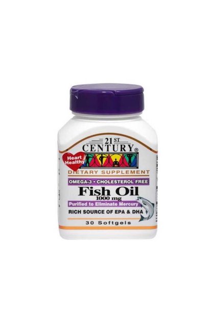 21 CENTURY FISH OIL 30 SOFTGELS