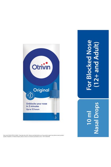 OTRIVIN ADULT NASAL DROP 10 ML