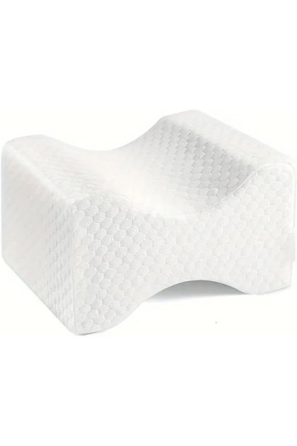 Visco Orthopedic Knee Pillow – Visco Leg Support Cushion | Ergonomic for Sleep
