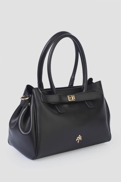 Black Women's Hand and Shoulder Bag Im596