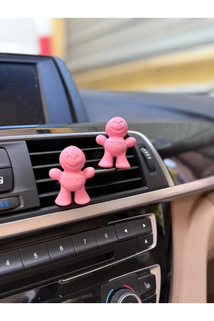 BsElektronik Tinyboy Araç Kokusu Oto Adam Koku Pembe Renk Klima