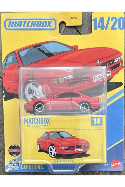 ミニカー BMW_INDEPENDENT HOT WHEELS 1/64 Matchbox 2025 Collectors Edition 1994 BMW 850CSi