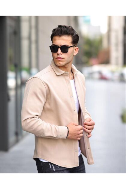 New Season Buttoned Cashmere Jacket