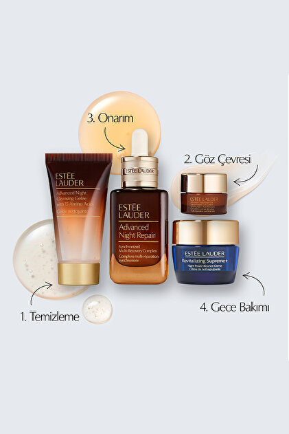 Estee Lauder Advanced Night Repair 4'lü Cilt Bakım Seti - Serum