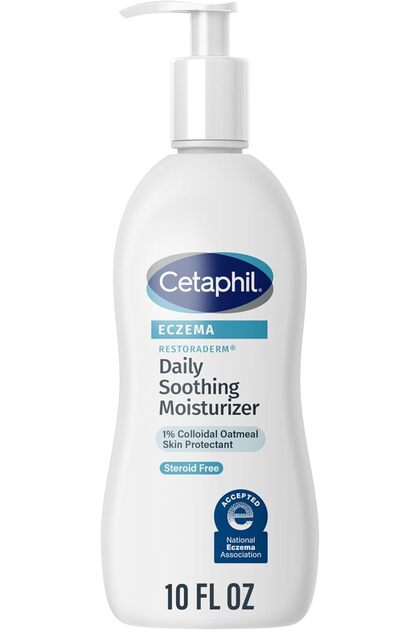 Soothing Moisturizer for -Prone, Itchy, Dry, and Irritated Skin, 24-Hour Hydration, Fragrance-Free, Doctor-Recommended, 296 ml
