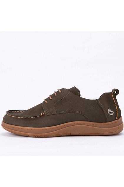 Andreus Men's Genuine Nubul Leather Casual Shoes 215340-1