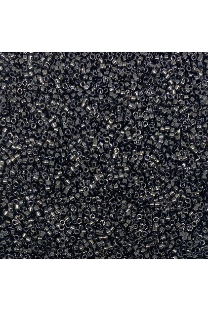 Miyuki Beads 11/0, Miyuki Delica Beads, 2 Grams, (DB1) Smoked