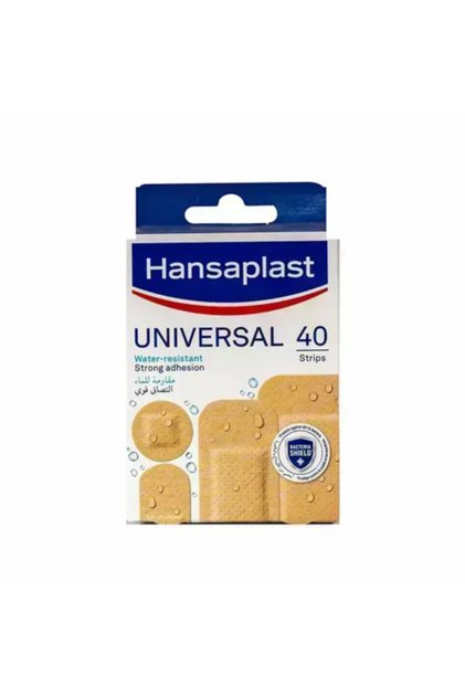 Universal Strong Waterproof Wound Plasters - 40 Pieces