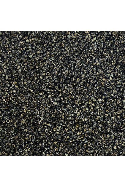 Miyuki Beads 11/0, Miyuki Delica Beads, 2 Grams, (Db2261) Picasso Black