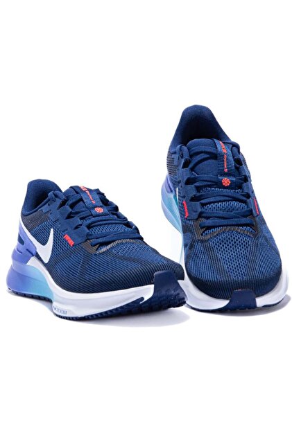 Nike Air Zoom Structure 25 Mn's Blue Sneaker Koşu Ayakkabısı