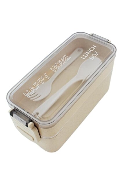 Cutie de prânz, 750 ml, Cribeau, ustensile, 2 compartimente