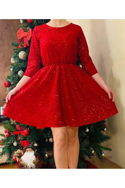 Rochie eleganta Craciunita