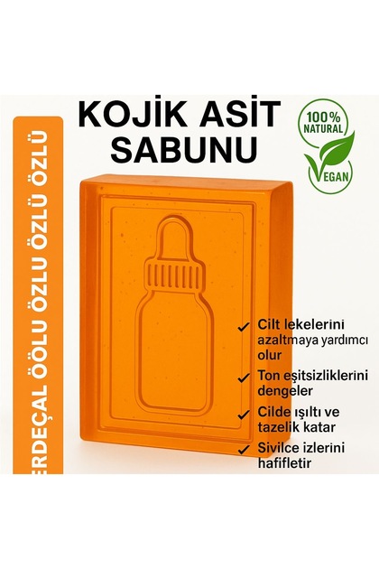 Kojik asit sabunu 120 gr cilt lekelerinde mucizevi etki