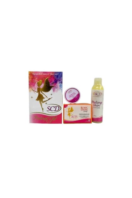 Peeling LOTION SUNBLOCK CREAM SOAP