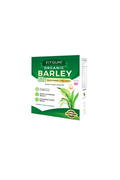 Organic barley 50x glutathione