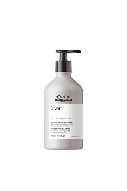 L'Oreal Professionnel, Serie Expert Silver, Hair Shampoo, Neutralizing & Brightening, 500 ml