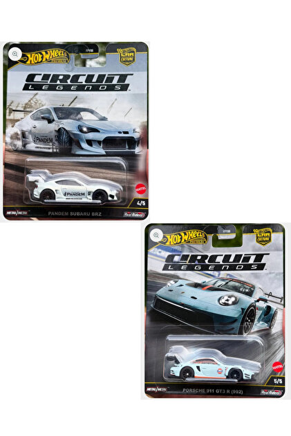 HOT WHEELS Circuit Legends Pandem Subaru BRZ - Porsche 911 GT3 R
