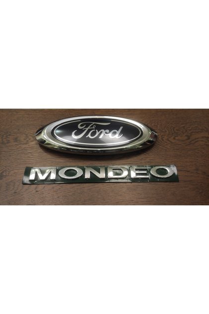 2007-2014 Ön Amblem mondeo ön arma ve mondeo bagaj yazısı – Krom Kaplama, Yüksek Kalite
