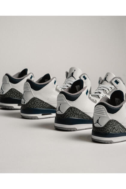 Nike AİR JORDAN 3 RETRO GS MIDNIGHT NAVY-SPRTX - Fiyatı, Yorumları