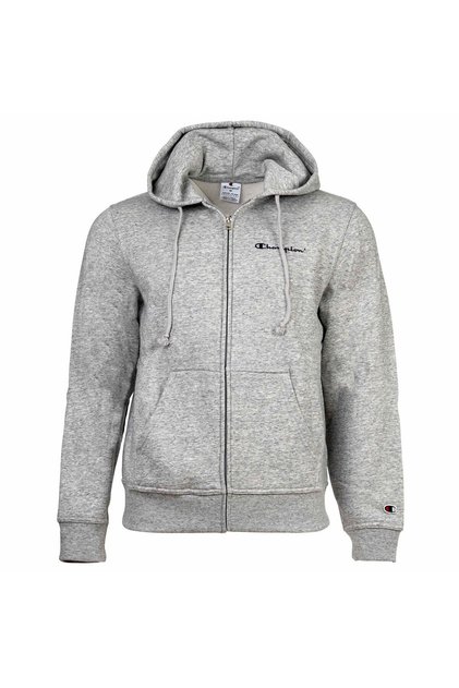 Herren Sweatjacke mit Kapuze - Full Zip Hoodie Sweatshirt, Heavy Soft, Fleece, gesticktes Logo