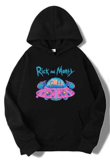 Unisex Oversize Rick and Morty Space Ship