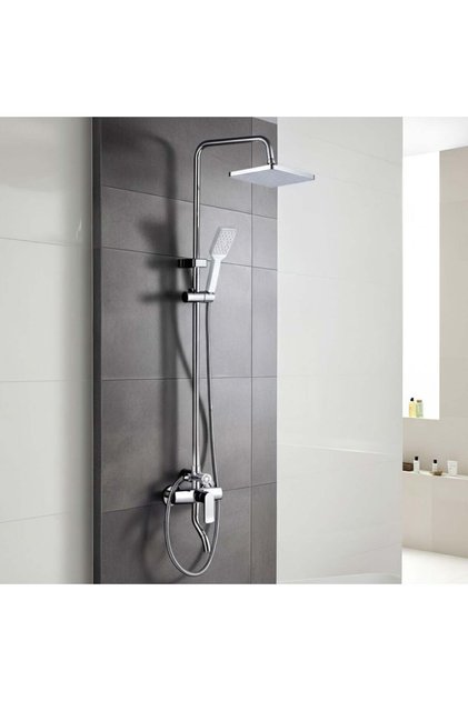 Milano Sky Rain Shower Set | Square Bath System | Luxurious Adjustable Shower | 5 Year Warranty