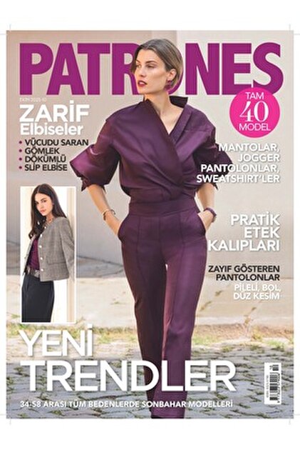 Turkuvaz Dergi PATRONES EXTRA KOLAY DİKİŞ ( İLHAM VEREN YAZ