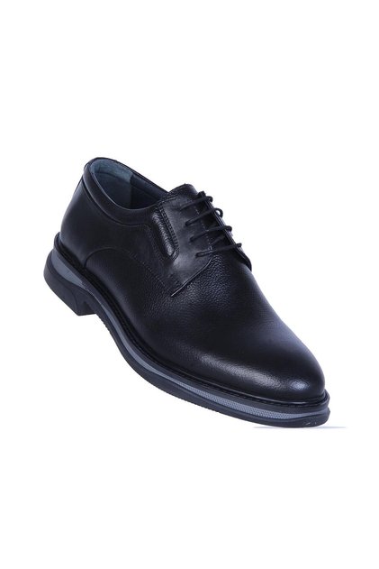 1951 Black Rubber 100% Leather Men's Classic Shoes