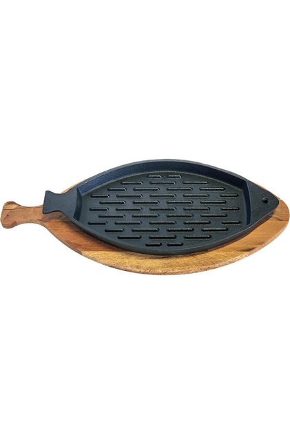 Cast Iron Fish Pan