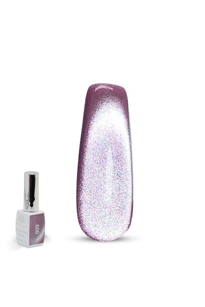 3D Snow White Cat Eye Gel Polish β 15ml UV/LED Soak-Off Shimmer Gel, Long-Lasting Gloss Nail Art