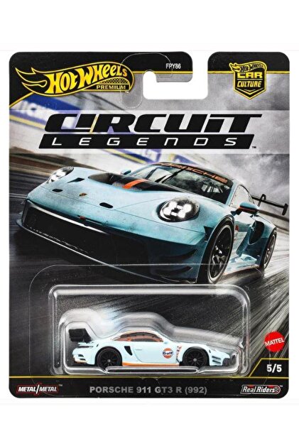 ホットウィール サーキットレジェンズ ポルシェ 911 GT3 R 6個セット HOT WHEELS Premium Cırcuit Legends Porsche 911 GT3 R (992) FPY86