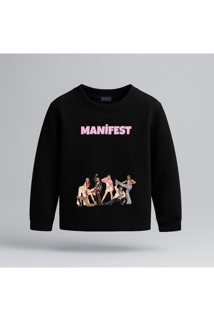Manifest Group Printed Girls' Long Sleeve T-Shirt (Ages 4-13)