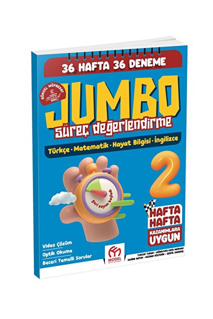 Model Eğitim Yayınları 2.Sınıf Jumbo Tüm Dersler Deneme - Fiyatı