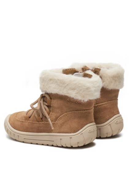 κοριτσίστικα μποτάκια B OMAR GIRL WPF B462LA 00022 καφέ