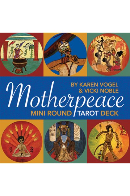 Mini Motherpeace Round Tarot Deck