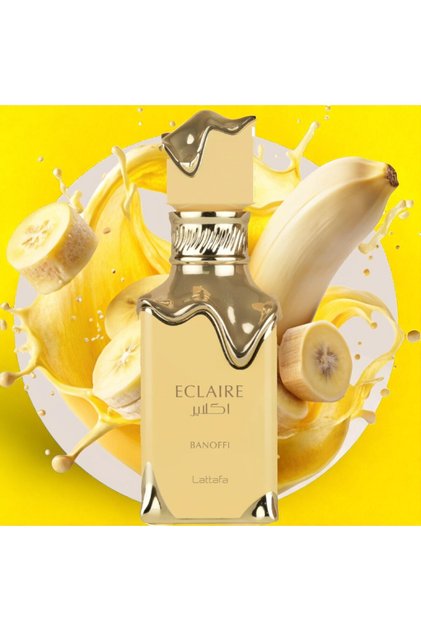 Apa de parfum Lattafa Eclaire Banoffi, unisex, 100 ml