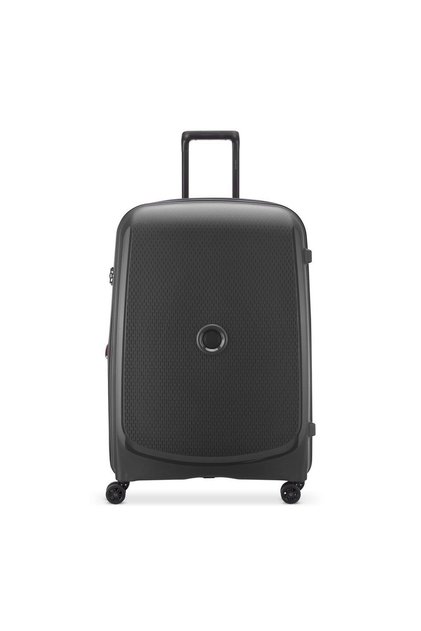 Belmont Plus Non Expandable 4 Wheels Hard Trolley, 70 cm, Black