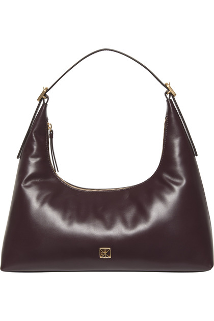 Emblem Hw Lthr Kadın Bordo Shoulder Bag