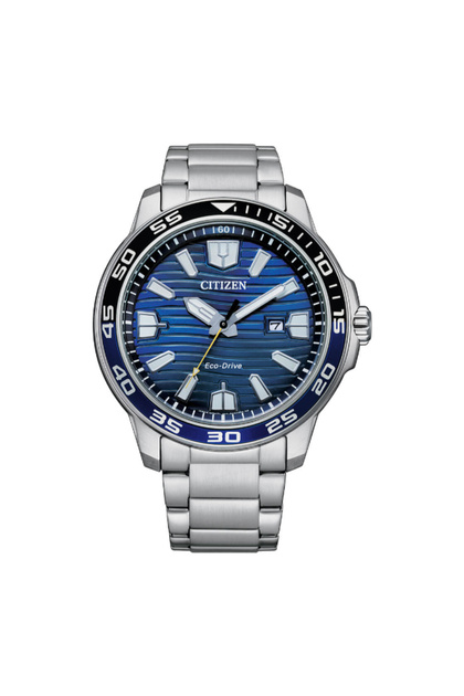 Men's Analog Blue Dial Watch - AW1525-81L