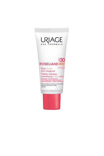 ROSELIANE SPF30 Sonnenschutz-CC-Creme gegen Rötungen und Feuchtigkeit für empfindliche Haut, 40 ml