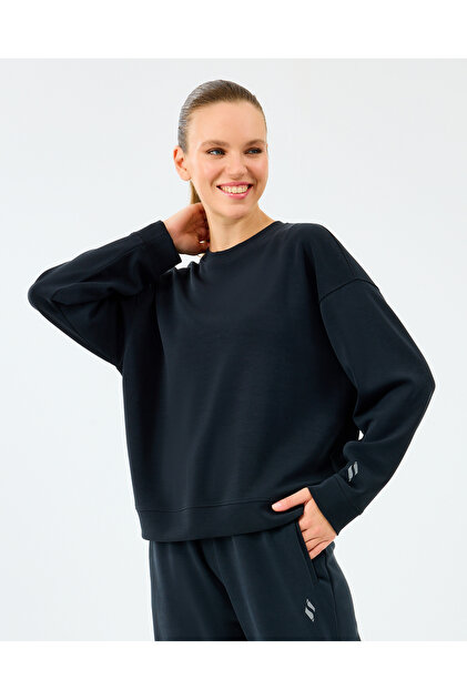 Skechers W Soft Touch Full Zip Kadın Siyah Ceket S2610026-3817