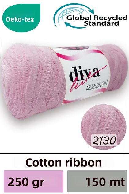 Diva Ribbon 2130 Roz pudra