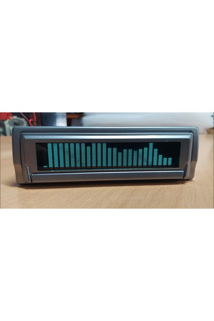 25 Bit Ekolayzır Sese Duyarlı Spectrum 12v ( Montaj Kutulu ) Gri Renk
