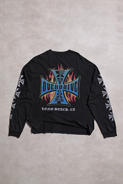 Overdrive Chopper ''in Flame'' Uzun Kol T-shirt - Fiyatı, Yorumları