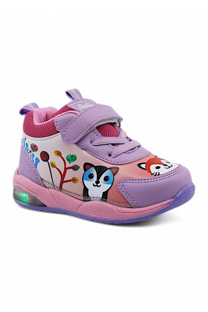 ZıpZıp Ortopedik Hafif Yuva Kreş Ev Unisex Işıklı Çocuk Spor Ayakkabı