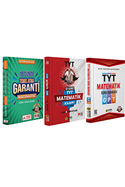 Bıyıklı Matematik 3lüGaranti-Bıyıklı Matematik 55 Günde TYT
