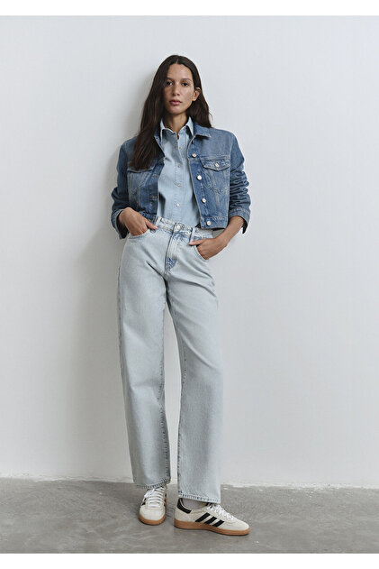 Mavi Leila Mavi Premium Buz Mavi Jean Pantolon 1010600-89581