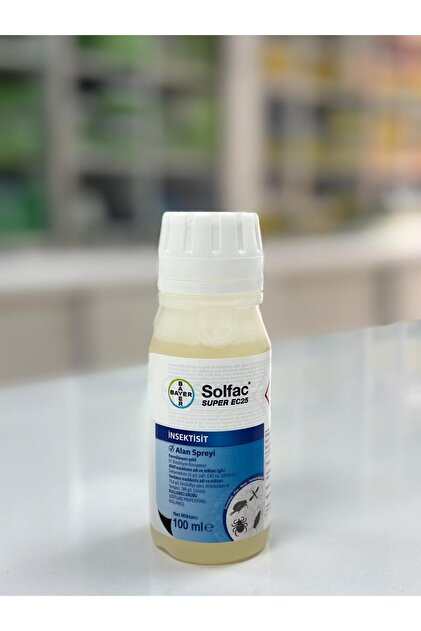 Solfac Ec 25 Haşere Ilacı 100 ml Hamam Böceği ,pire, Kene Bit, Sivrisinek, Karasinek ,tatarcık