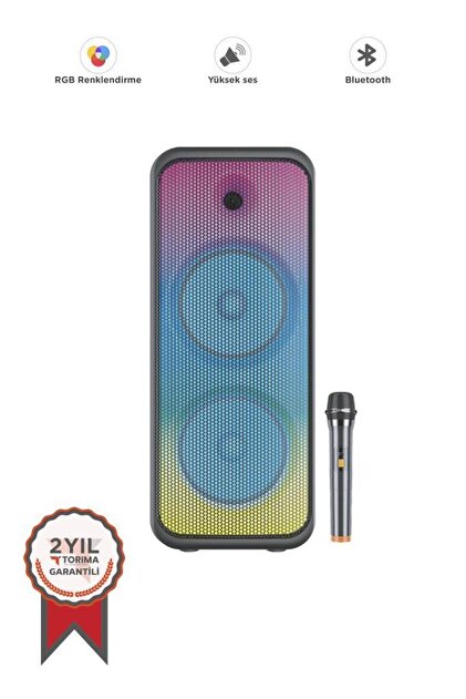 Torima D30 Siyah Mikrofonlu Kumandalı Bluetooth Hoparlör - Fiyatı