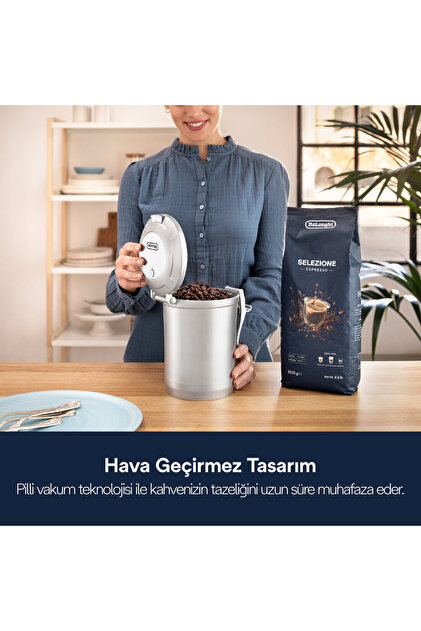 Delonghi DLSC068 VAKUMLU KAHVE SAKLAMA KABI 1,5 L - Fiyatı, Yorumları